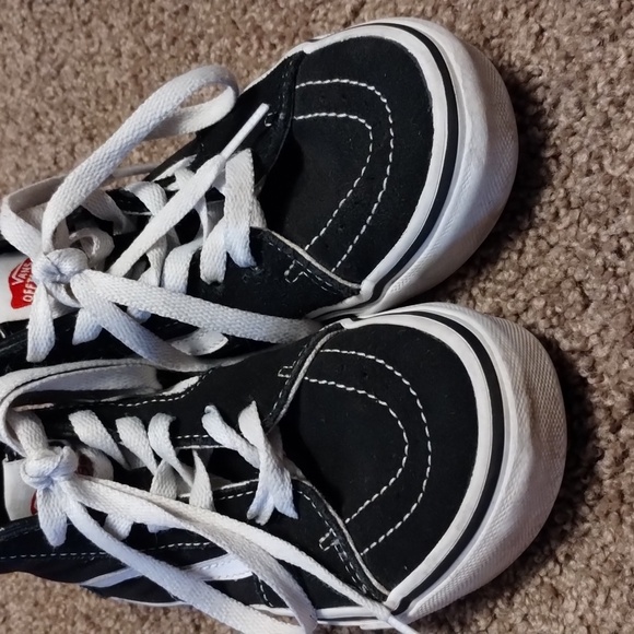 Vans off the wall US kids size 1.0 black - Picture 5 of 9